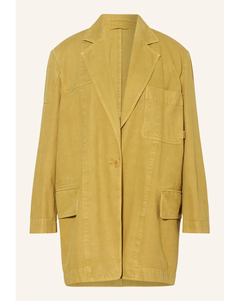 Max Mara Oversized-Blazer DIZZY Gelb