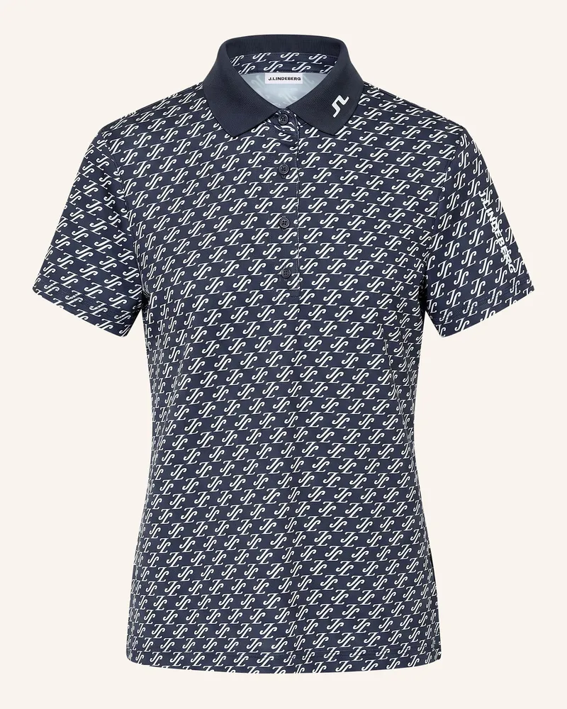 J.Lindeberg Funktions-Poloshirt blau Blau
