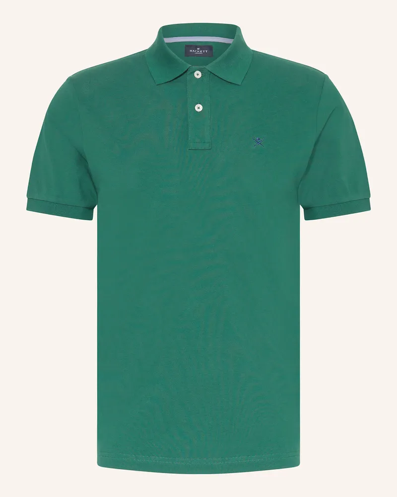 Hackett Piqué-Poloshirt Slim Fit Dunkelgrün