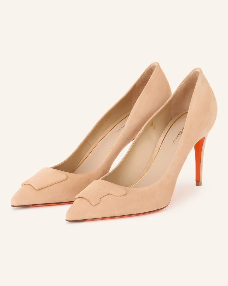 Santoni Pumps beige Beige