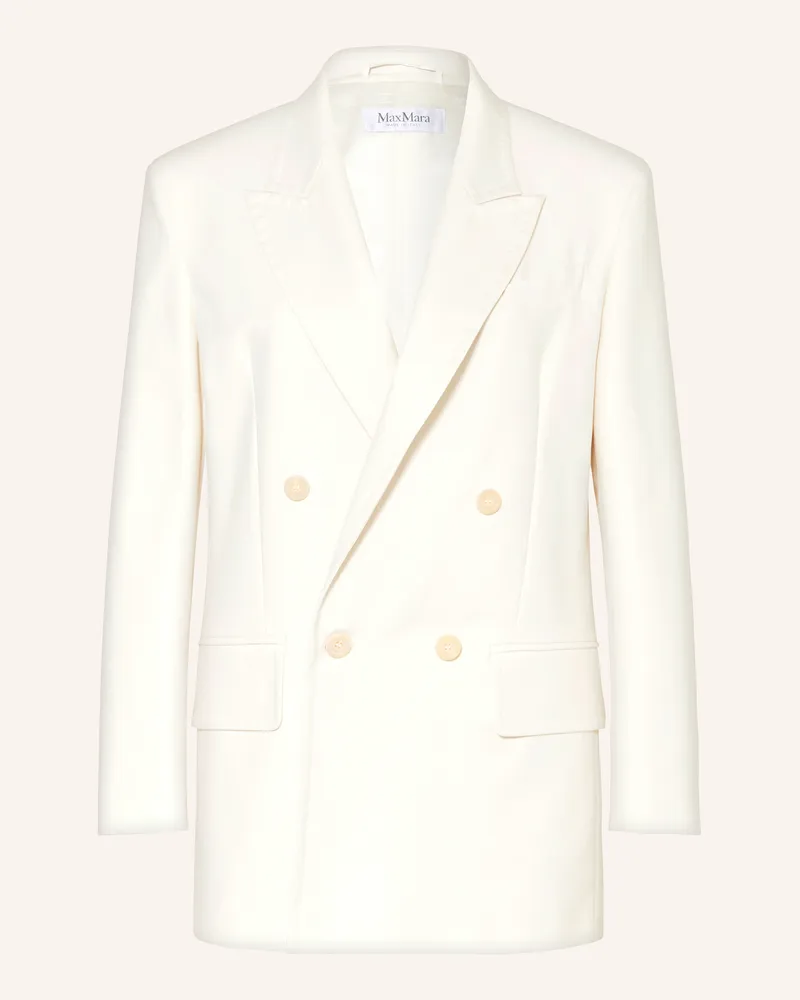 Max Mara Blazer Suez weiss Ecru