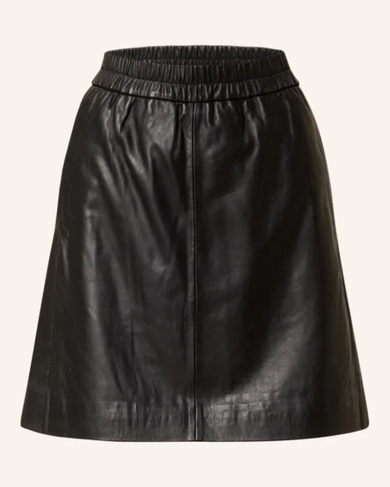 InWear Lederrock WOOKIW Schwarz