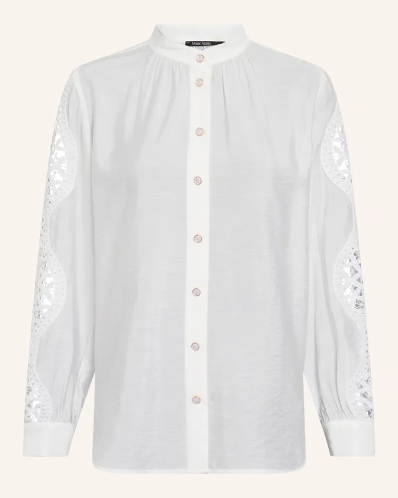 MARC AUREL Bluse Weiss