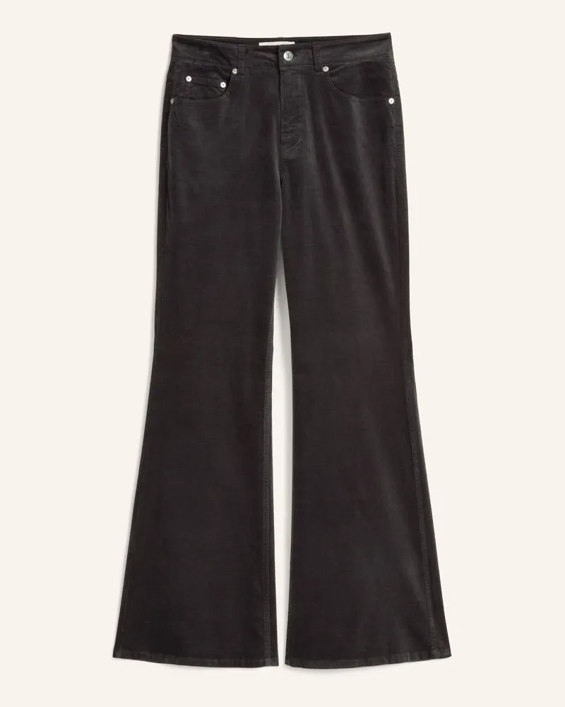 Marc O'Polo Samthose grau Dunkelgrau