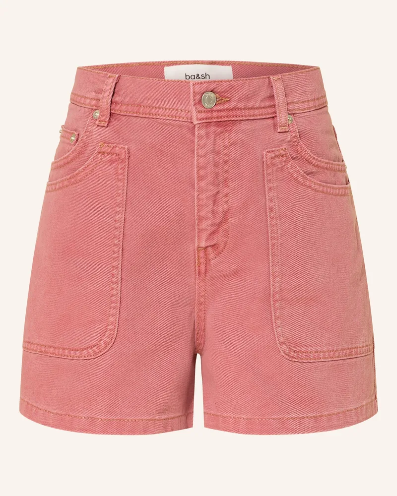 ba&sh Jeansshorts Bevy rosa Hellrot