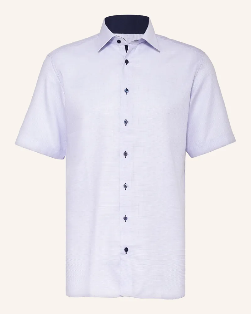 Eterna Kurzarm-Hemd Modern Fit Hellblau