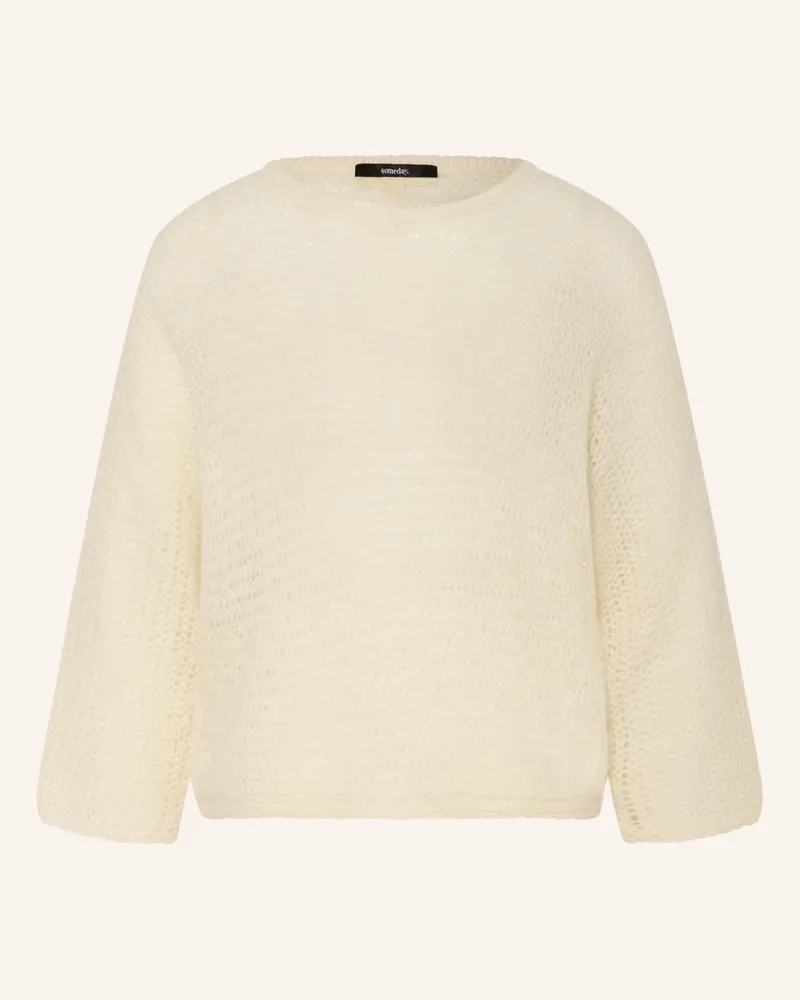 someday. Pullover TALUME mit Alpaka Hellgelb