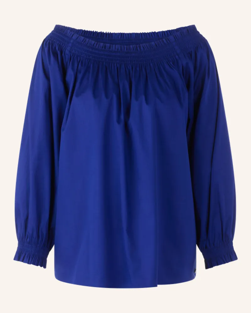 Marc Cain Bluse blau Dunkelblau