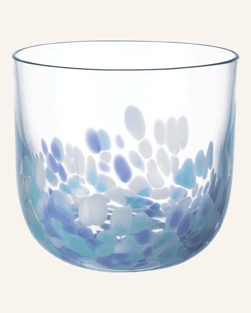 Villeroy & Boch Wasserglas, 2 Stück LIKE CONFETTI AQUA Blau