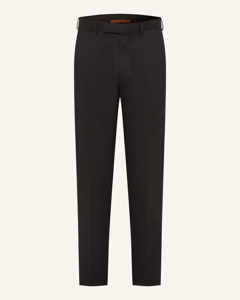 Ermenegildo Zegna Chino Regular Fit schwarz Schwarz