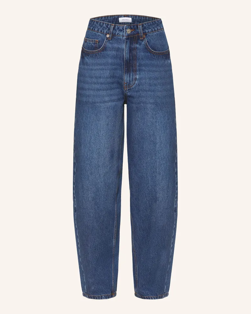 Darling Harbour Barrel Jeans Dunkelblau