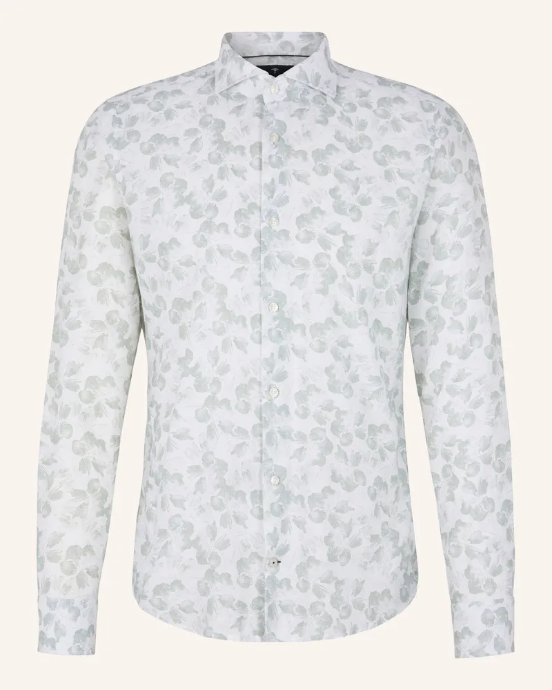 JOOP! Hemd PAI Slim Fit mit Leinen Weiss