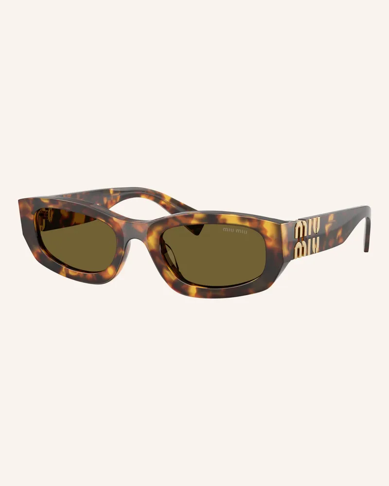 Miu Miu Sonnenbrille Mu b04s braun Havana