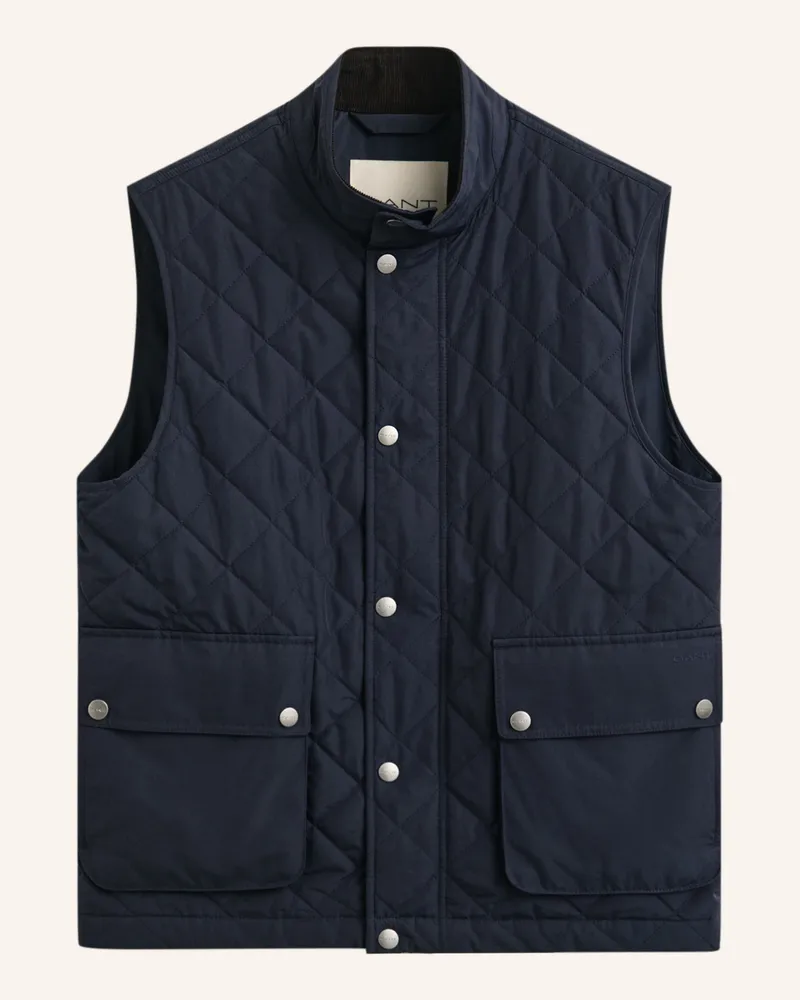 Gant Steppweste blau Dunkelblau