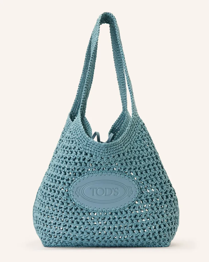 TOD'S Shopper Ebl blau Hellblau