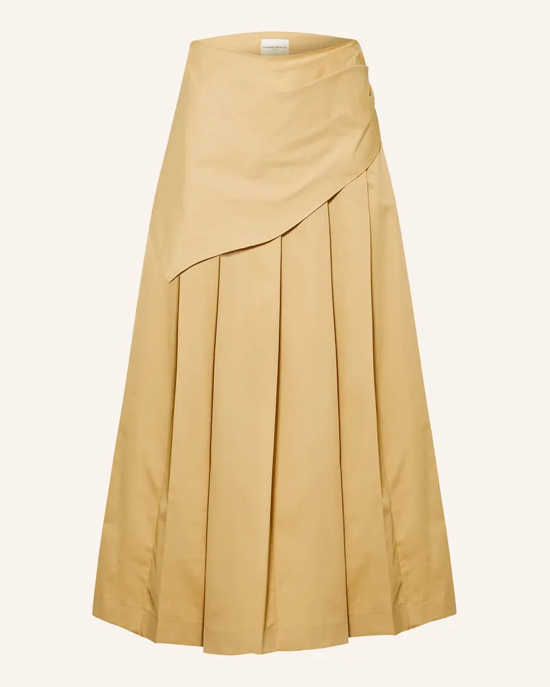 Claudie Pierlot Faltenrock beige Beige