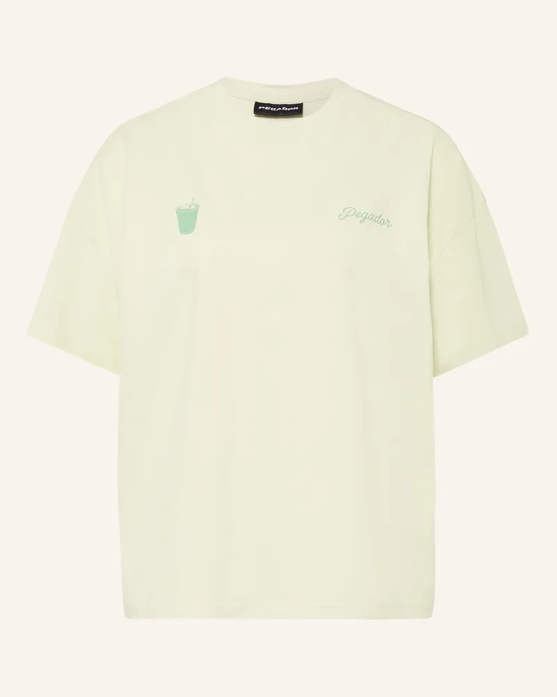 PEGADOR Oversized-Shirt Albufeira gruen Hellgrün
