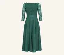 Cocktailkleid mit Spitzenbesatz