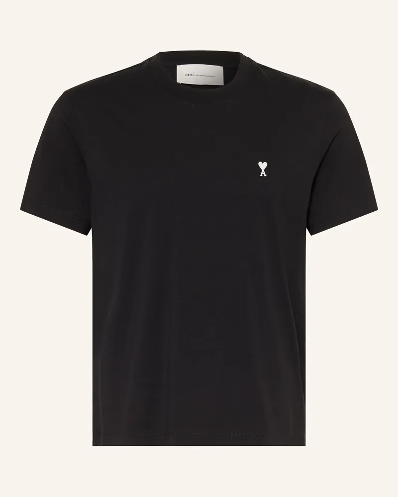 AMI Paris T-Shirt schwarz Schwarz
