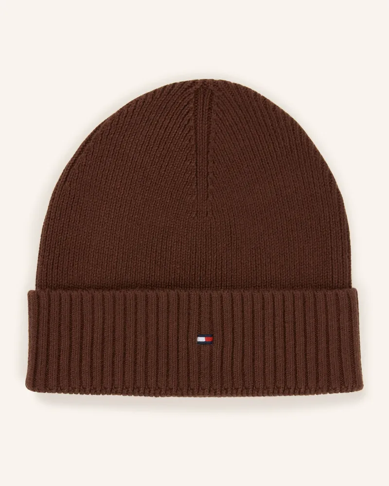 Tommy Hilfiger Mütze braun Dunkelbraun