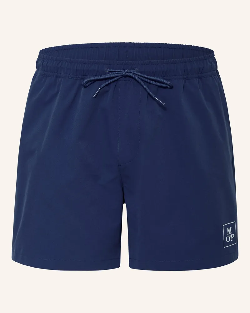 Marc O'Polo Badeshorts blau Dunkelblau