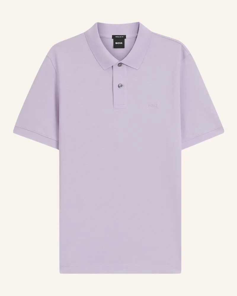 HUGO BOSS Poloshirt Pallas Regular Fit lila Lila