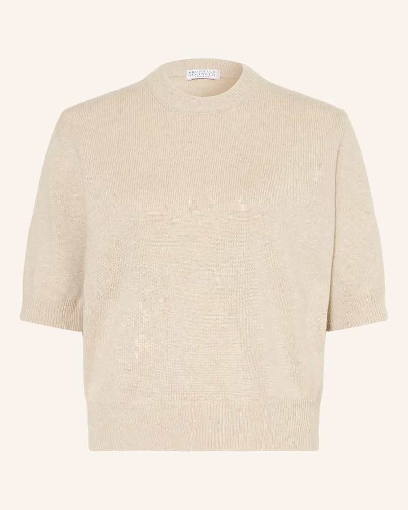 Brunello Cucinelli Strickshirt Aus Cashmere beige Beige