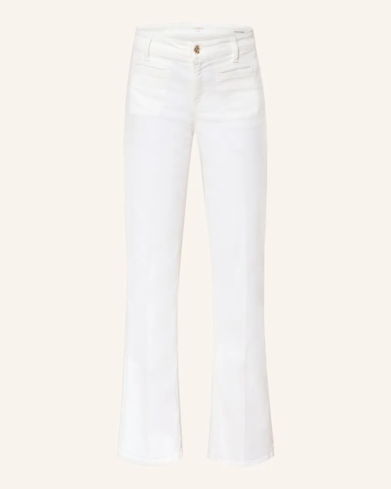 Cambio Wide Leg Jeans TESS Weiss