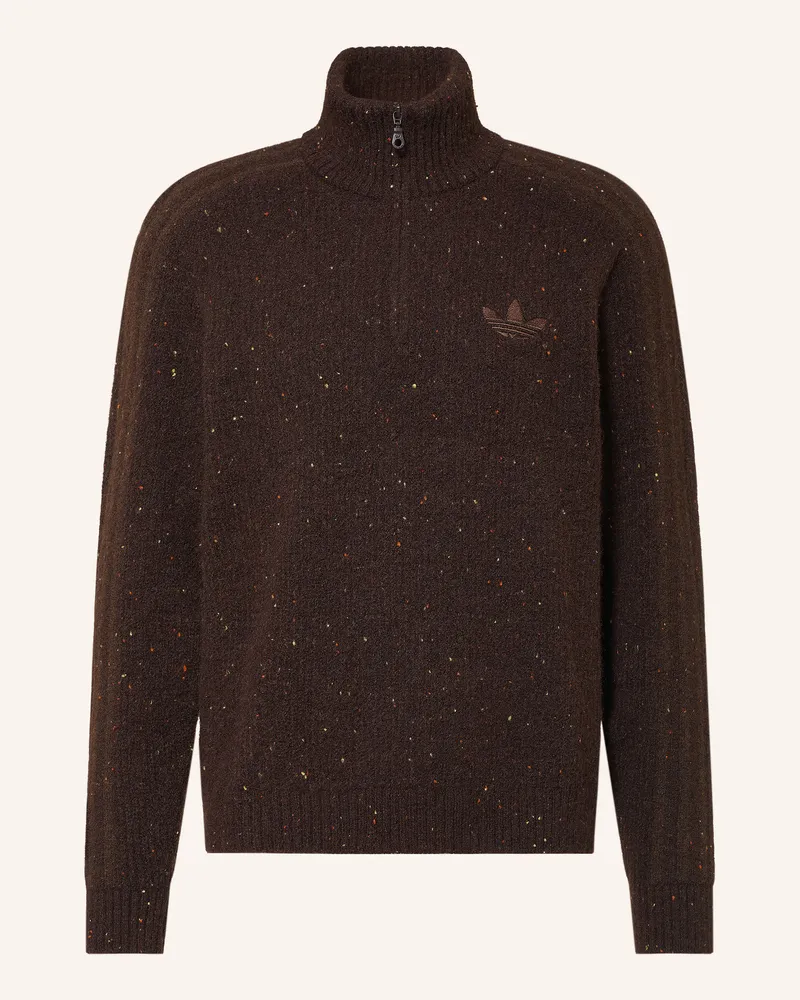 adidas Troyer braun Dunkelbraun