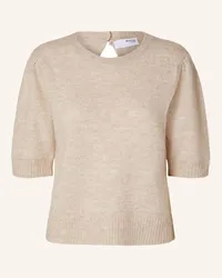 Selected Strickshirt Beige