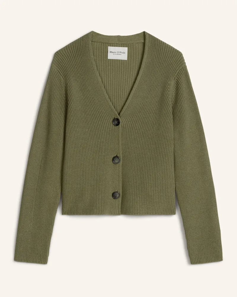 Marc O'Polo Cardigan gruen Grün