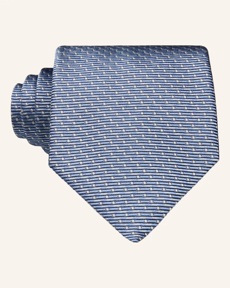 HUGO BOSS Krawatte blau Hellblau