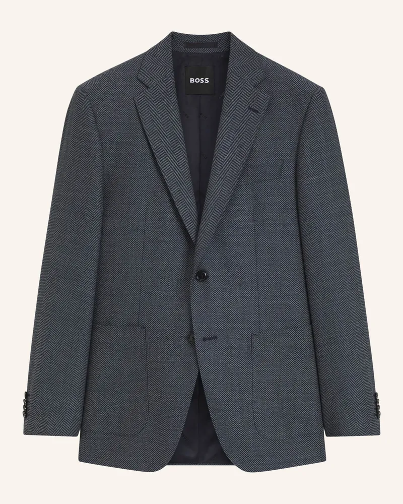 HUGO BOSS Blazer H-Janson-263 Regular Fit blau 