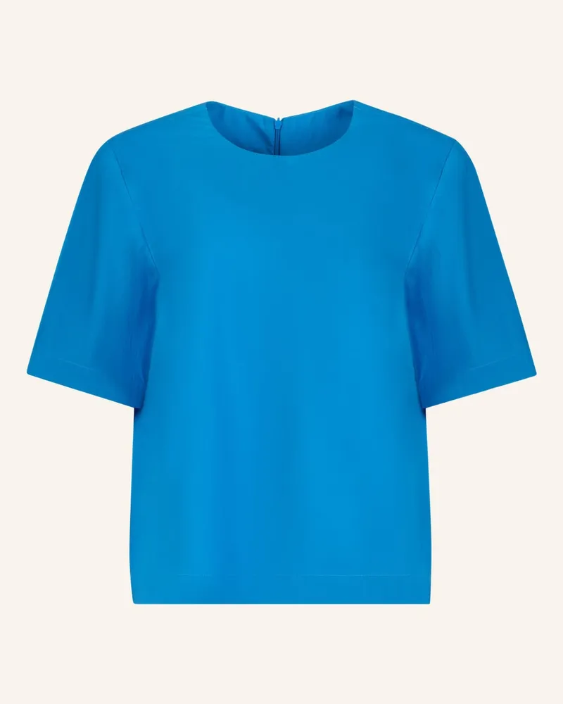 Helene Galwas Bluse aus Baumwolle IDUNA Blau