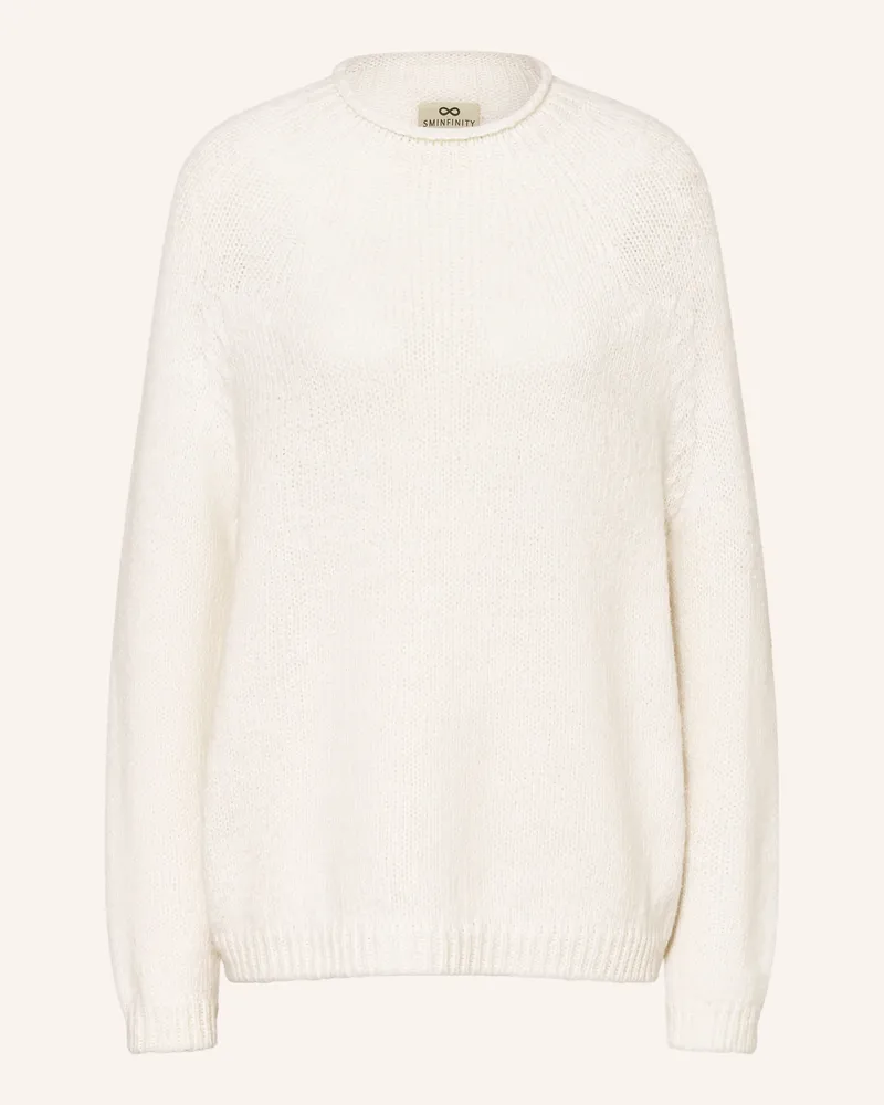SMINFINITY Pullover Weiss