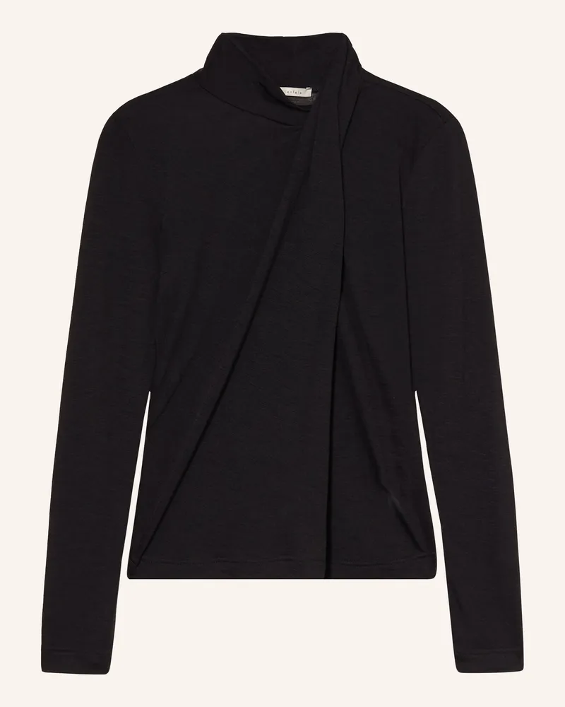 lilienfels Longsleeve schwarz Schwarz