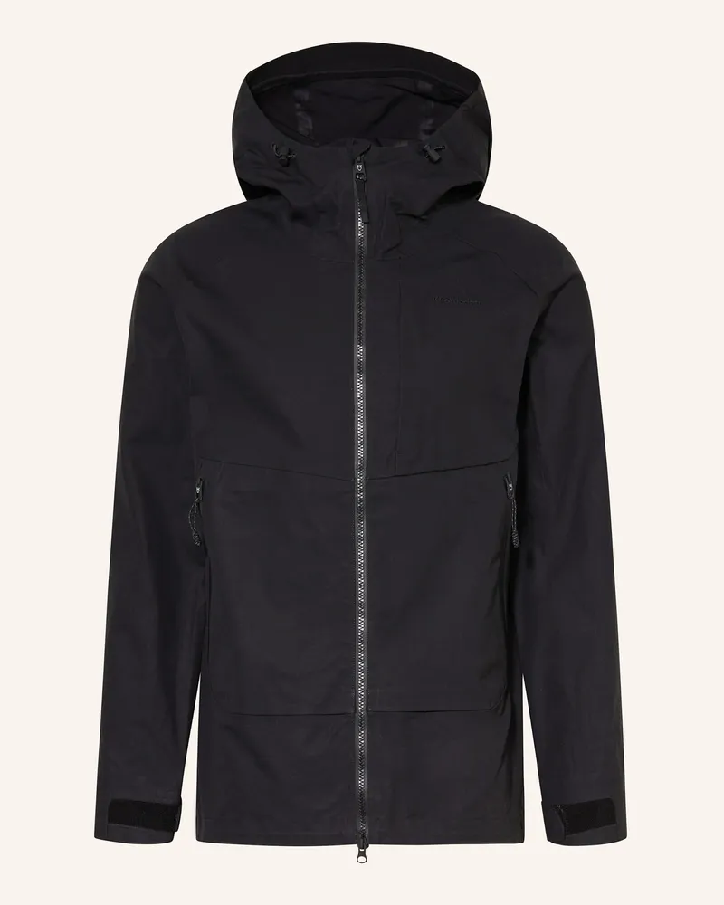 Knowledge Cotton Apparel Funktionsjacke Schwarz