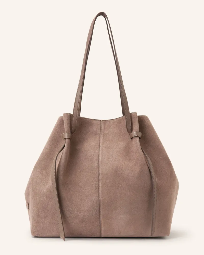 Marc O'Polo Shopper Mit Pouch braun Taupe