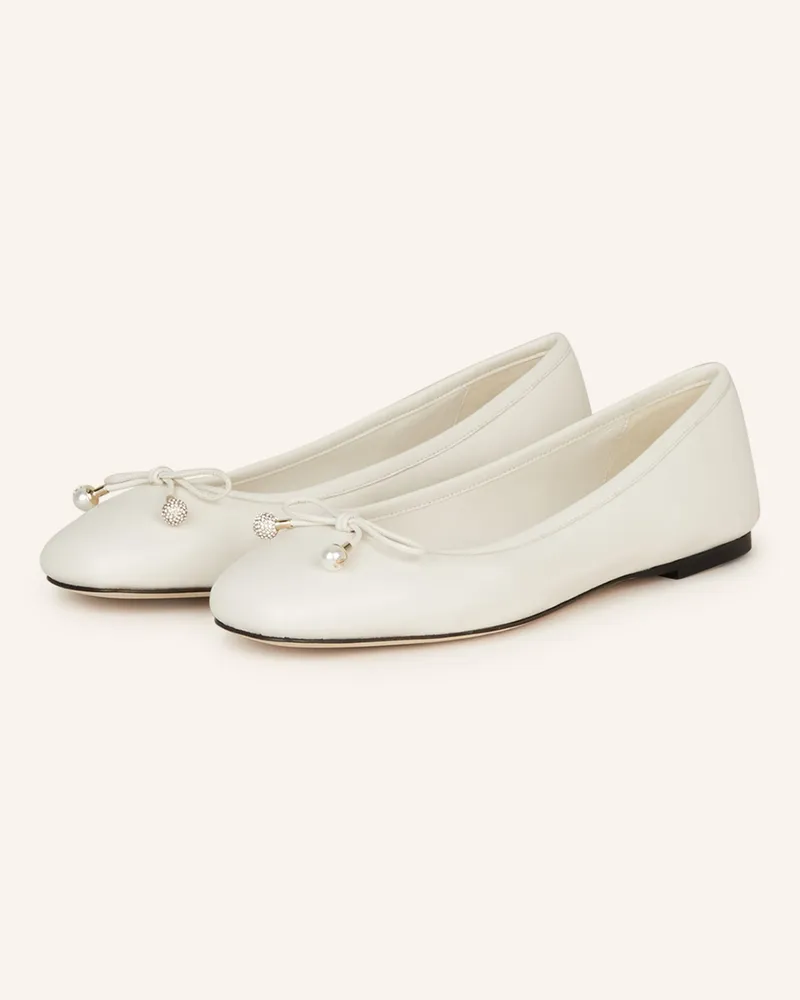 Jimmy Choo Ballerinas ELME FLAT Ecru
