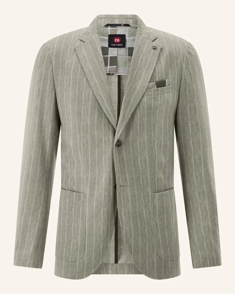 CG Sakko CG Carter-J SV Slim Fit Hellgrün