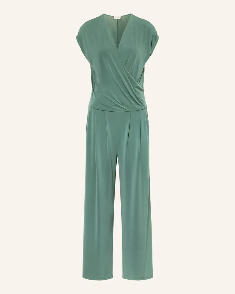 Vera Mont Jumpsuit in Wickeloptik Petrol