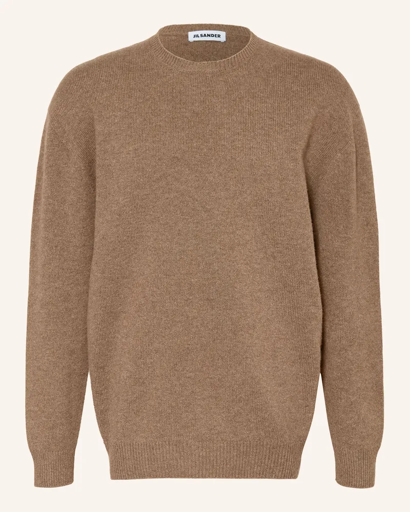 Jil Sander Oversized-Pullover Mit Cashmere braun Braun