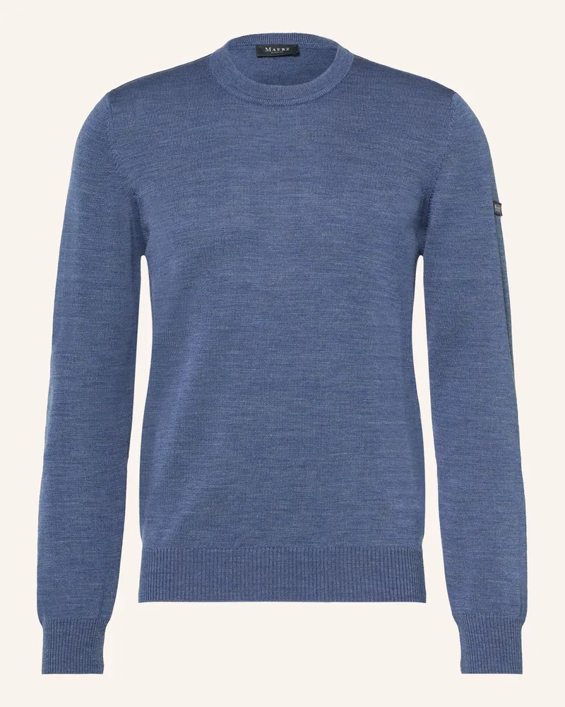 Maerz Pullover blau Blau