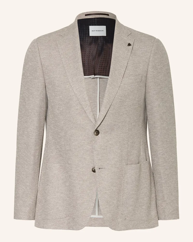 Roy Robson Sakko Regular Fit Hellbraun