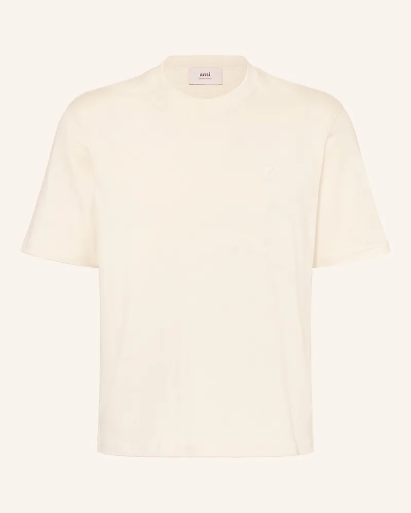 AMI Paris T-Shirt weiss Ecru