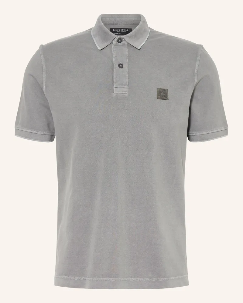 Marc O'Polo Piqué-Poloshirt grau Grau