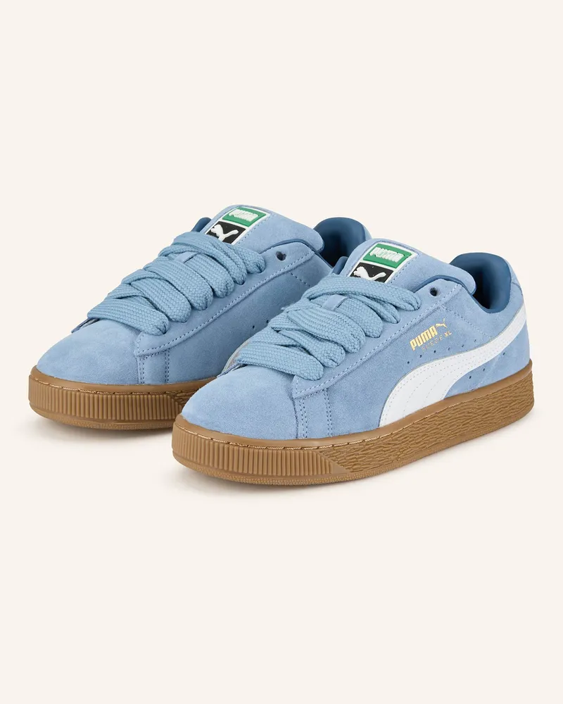 Puma Sneaker SUEDE XL JR Hellblau