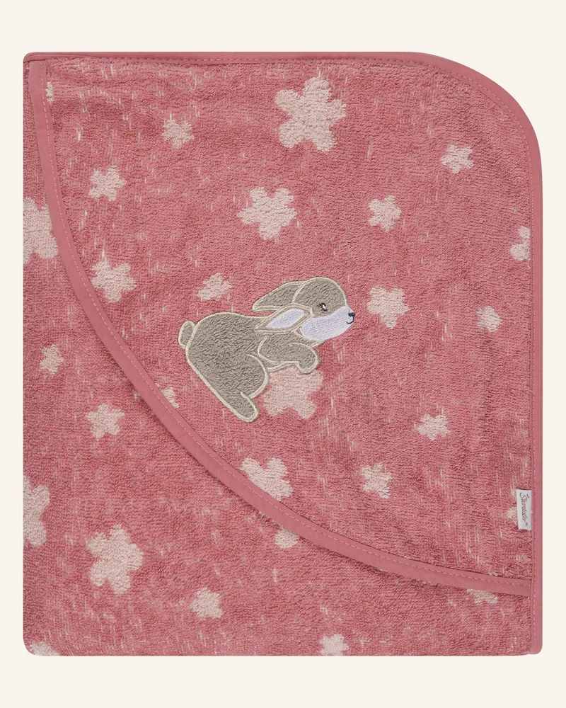 Sterntaler Kapuzenbadetuch 100x100 cm Hanni Rosa