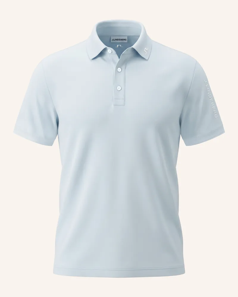 J.Lindeberg Performance‑Polo‑Top blau Blau