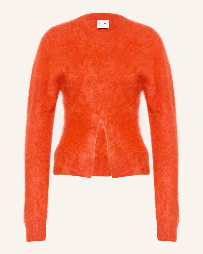 Nanushka Cashmere-Pullover KLOE Orange
